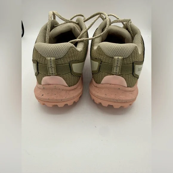 Merrell Women's Beige and Coral Athletic Shoes - Picture 4 of 10